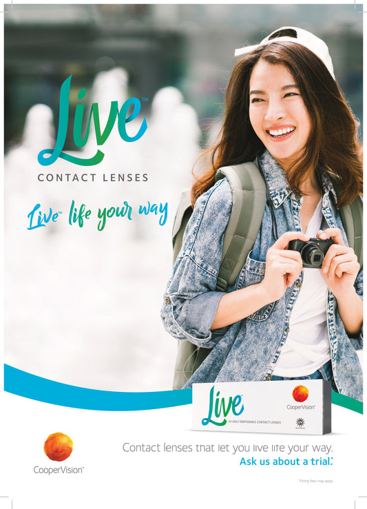 CooperVision Live 1 Day (Daily / 30 Lenses)