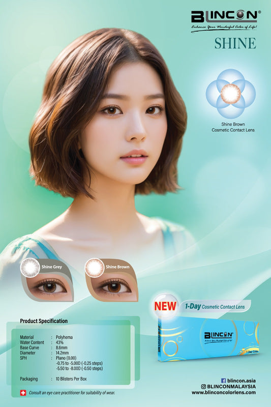 New Arrival: Blincon Shine 1-Day – Your Daily Sparkle, Now Available at DR SPECS