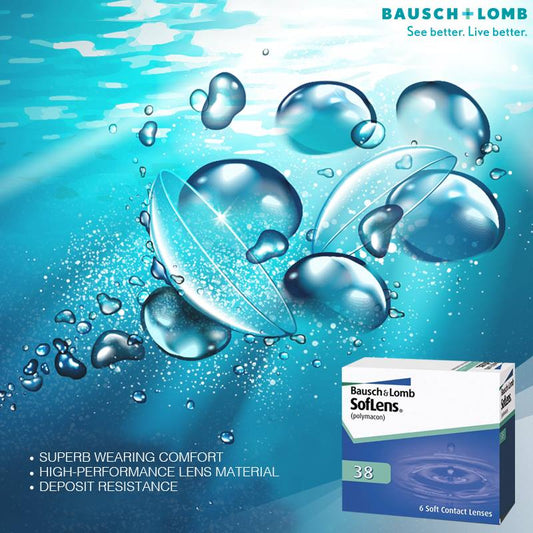 Bausch & Lomb Soflens 38 ( Monthly / 6 Lenses )