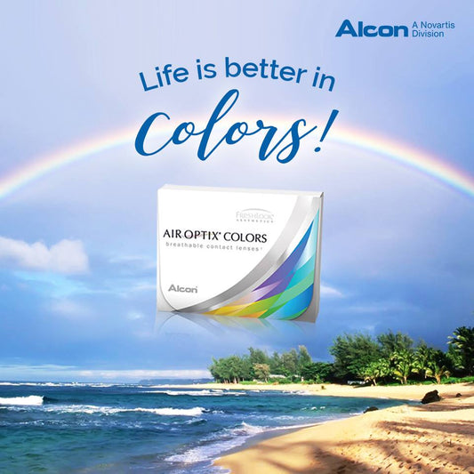Alcon Air Optix Colors ( Monthly / 2 Lenses )
