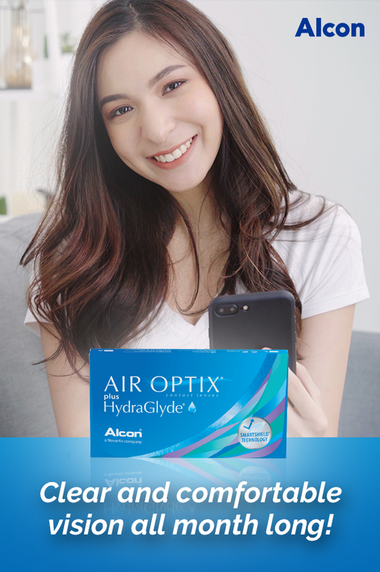 Alcon Air Optix plus HydraGlyde ( Monthly / 3 Lenses )
