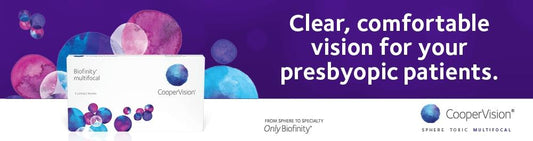 CooperVision Biofinity Multifocal ( Monthly / 3 Lenses )