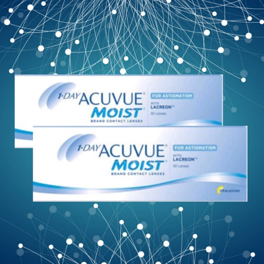 1-DAY ACUVUE MOIST for ASTIGMATISM (Daily / 30 Lenses)